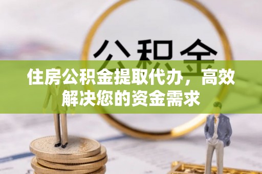 翠屏住房公积金提取代办，高效解决您的资金需求