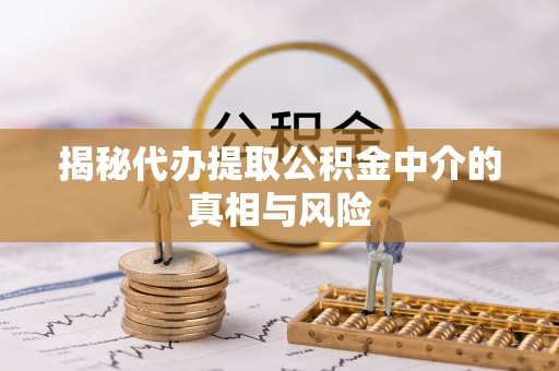 翠屏揭秘代办提取公积金中介的真相与风险