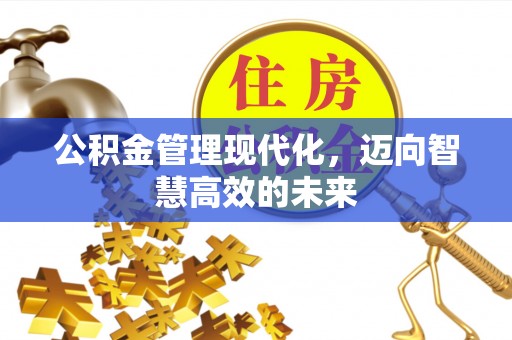 翠屏公积金管理现代化，迈向智慧高效的未来