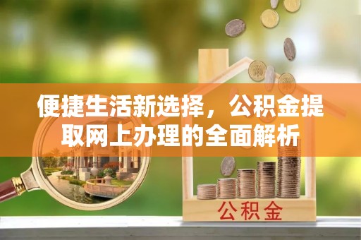 翠屏便捷生活新选择，公积金提取网上办理的全面解析