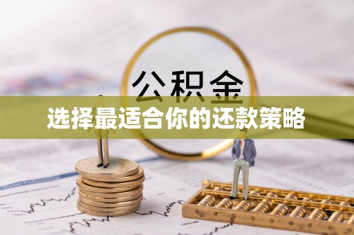 翠屏选择最适合你的还款策略